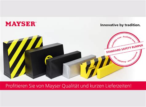 Safety bumpers Mayser GmbH & Co KG