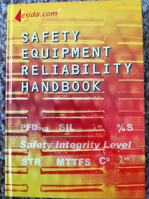 Safety equipment reliability handbook third edition. - Dr. heinrich becker zum 100. geburtstag.