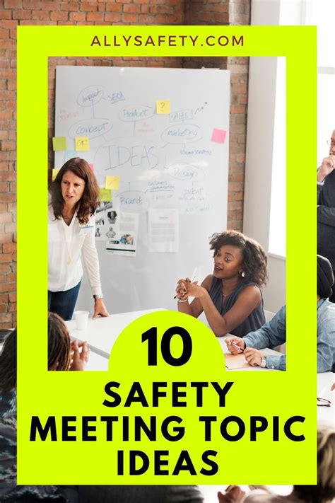 Safety meeting topics. Safety (or “toolbox”) talks are a simple way to educate workers and promote better awareness of the risks they face, but even the most seasoned safety manager might struggle to come up with fresh daily safety topics for the workplace from week to week. These briefings are crucial, though, as poor workplace safety remains high: 5,333 … 