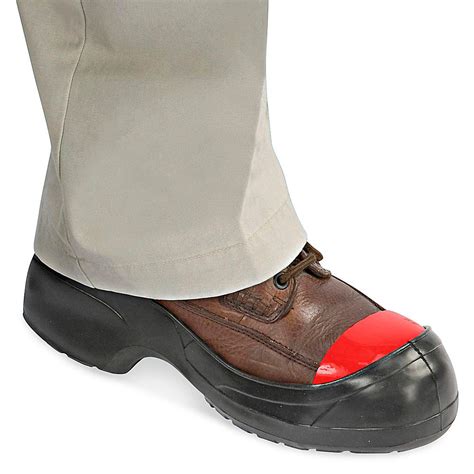 HEMOTON Hemoton Steel Toe Cap Safety Overshoe: Non Slip Sole with Adjustable Strap Leather Safety Shoes Covers Safety Boot and Shoe Protector, Black (Y1565VD109VFR1) 3.3 out of 5 stars 6 £24.99 £ 24 . 99. Safety toe shoe covers