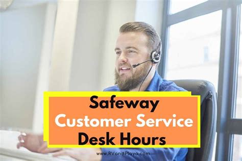 Safeway customer service hours. Safeway provides a broad range of customer service...