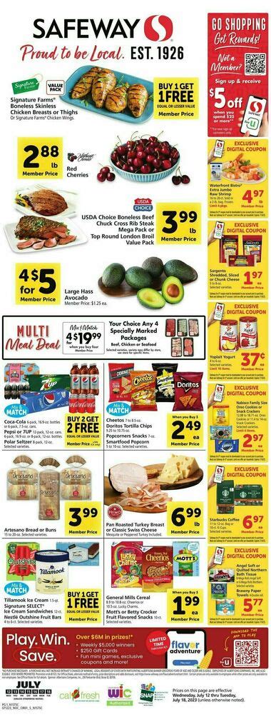 Safeway farmington nm weekly ad. Find all Safeway shops in Farmington NM. Click on the one that interests you to see the location, opening hours and telephone of this store and all the offers available online. Also, browse the latest Safeway catalogue in Farmington NM "Weekly Add 05/04" valid from from 4/4 to until 11/4 and start saving now! 