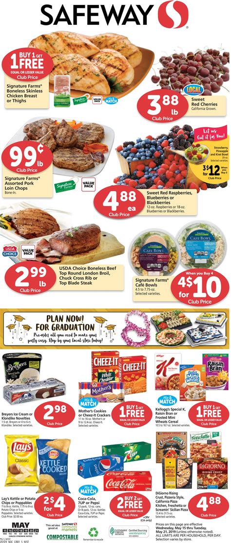 Here are this week's Safeway $5 Friday Specials: $5 Starbucks Friday Love Promotion - Get a grande beverage and a pastry for just $5. $5 Donut Friday. $5 Sushi Friday. $5 Extreme Value Meal - Each week, Safeway offers an extreme value meal deal where 4 items are combined and heavily discounted through the use of a digital coupon.. 