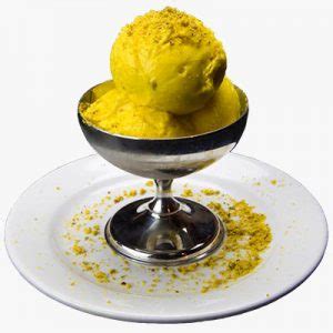 Saffron Ice Cream Hafez Persian Cuisine