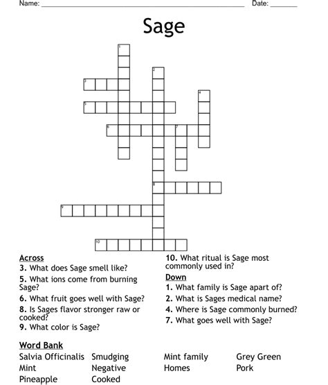 Saffron or sage crossword. Things To Know About Saffron or sage crossword. 