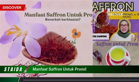 Saffron untuk promil 【Video viral】