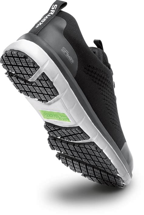 Safgard shoes. MEGAComfort Personal Anti-Fatigue Mat Style PAM $24.99. Water resistant leather upper. Nylon padded collar. Force foam PU cushioning. X-25 Ortholite footbed. Oil and slip resistant outsole. Carbon tac toe. EH. PR. ASTM F2413-18 M/ I/ C EH PR compliant. CSA grade 1 toe, Omega, green triangle compliant. 