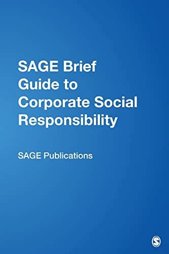 Sage brief guide to corporate social responsibility. - Kaiser und senat in der zeit von nero bis nerva..