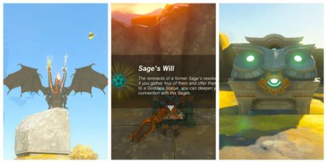 Sages will upgrades. Zelda: Tears of the Kingdom - All Sage's Will Locations. This video shows you how to get all 20 Sage's Wills. When you offer four Sage's Wills to a Goddess S... 