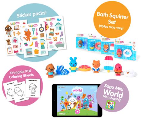 Sago Mini Printables Customize and Print