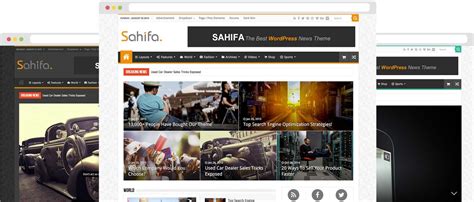Sahifa Responsive Wordpress Theme For News Magazine And Blogs