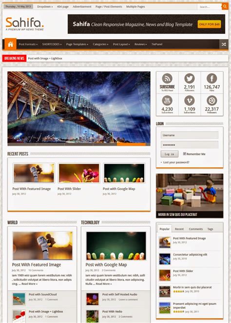 Sahifa Template Premium Script Tutorials Web Development Tutorials