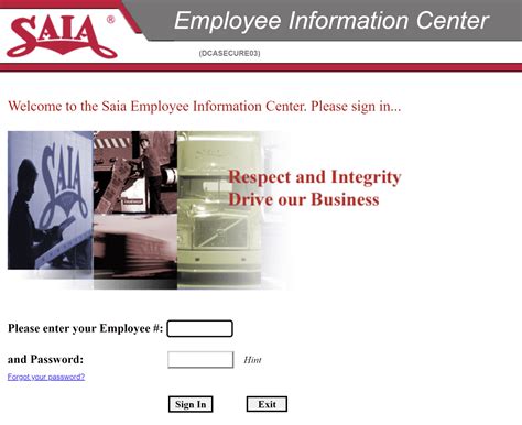 The www.saia.com employee login portal is a secure website that allows Saia Inc.'s employees to access important company information, connect with colleagues, view pay stubs, submit time sheets and more. The website is designed to make it easier for Saia Inc.'s employees to stay connected and informed about their company's operations.. 