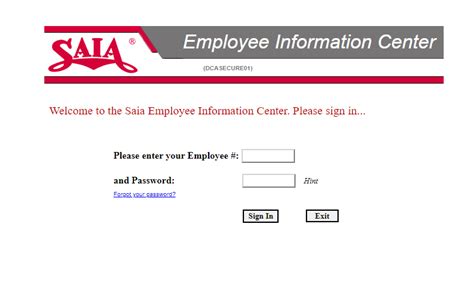 Saia secure login. Please contact your local Saia Sales Representative for more information. U05: UserID is Missing Information UserID is missing valid Contact Name, Local Phone Number, or E-mail Address. To update contact information please login to Saia Secure and click the Update Account Information displayed at the bottom of all webpages. U06 