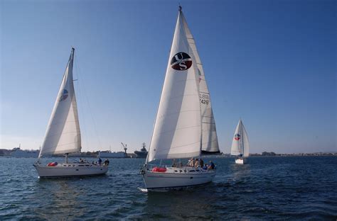 Sail san diego. There are many options when it comes to sailing in San Diego. Visitors can choose to go on sailing tours, go on a sunset sailing cruise or take sailing lessons. The options for sailing in San Diego are abundant. Mission Bay and San Diego Bay are the top spots for setting sail. Each area boasts its own … 