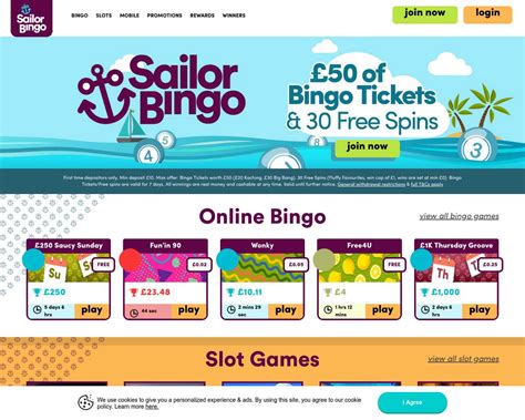 Sailor Bingo ™  Страница Входа, Рейтинг Пользователя и Отзывы.
