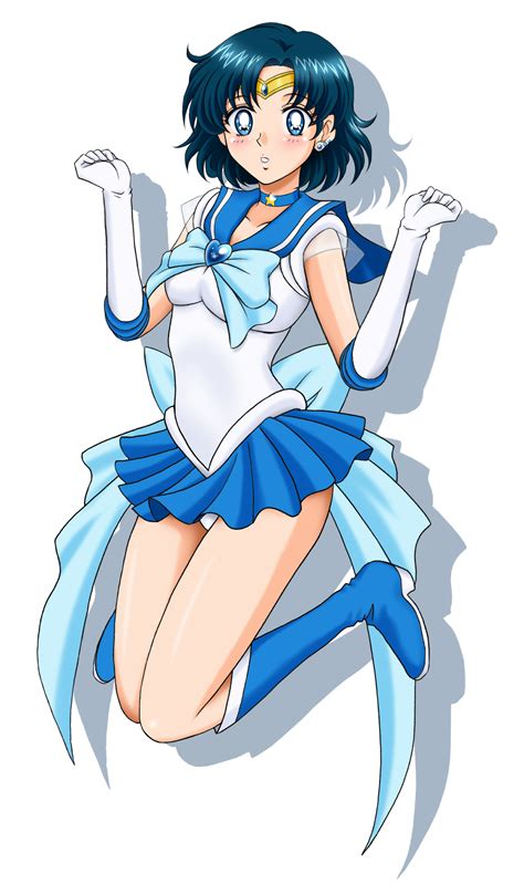 Sailor Mercury is one of the central characters in the Sailor Moon metaseries. Her real name is Ami Mizuno (Amy Anderson in the DIC English dub and Amy Mizuno in the CWI dub), a genius-leveled schoolgirl who can transform into one of the series' specialized heroines, the Sailor Scouts. Sailor Mercury is the second member of the Sailor Team …. 