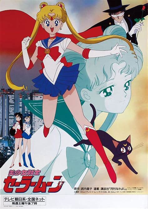 Sailor moon tv series. Sat, Mar 6, 1993. Two mysterious aliens show up in town and Luna and Artemis restore Usagi's memories of being Sailor Moon. 7.0/10 (75) Rate. S2.E2 ∙ Ai to seigi yue! Sêrâ senshi futatabi. Sat, Mar 13, 1993. Ali and En target a TV company who have invited Ami, Rei, Makoto, Minako and Naru for auditions. Luna and Artemis are forced to ... 