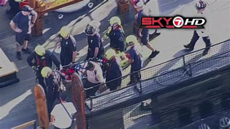 Sailor rescued after fall on USS Constitution
