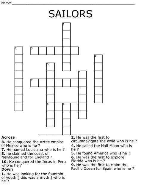 The Crossword Solver found 30 answers to "sailor's songs and crude sheds (8)/71483", 8 letters crossword clue. The Crossword Solver finds answers to classic crosswords and cryptic crossword puzzles. Enter the length or pattern for better results. Click the answer to find similar crossword clues.