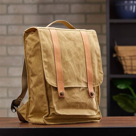 Sailrite® Waxed Canvas Backpack Pattern