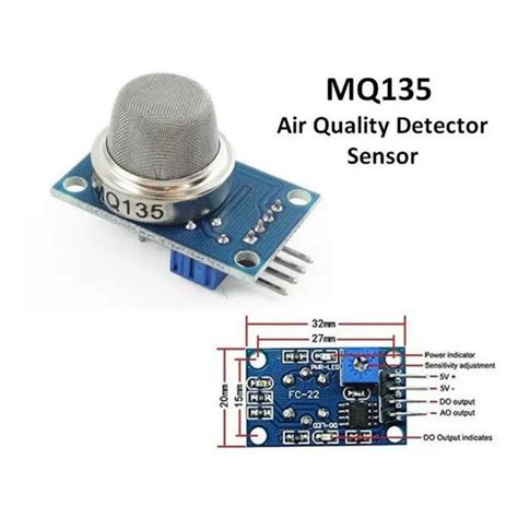 SainSmart MQ135 Sensor Air Quality Sensor Hazardous Gas Detection