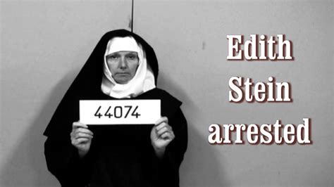 Saint Edith Stein arrested, film clip - YouTube