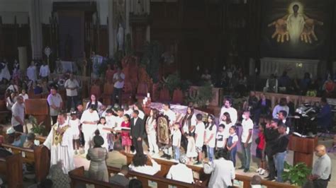 Saint Sabina hosts mass for newly-arrived migrants