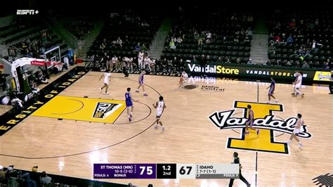 Saint Thomas Tommies take on the Idaho Vandals, look for 5th straight win