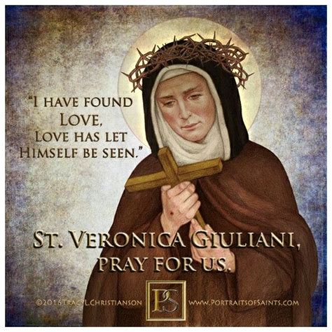 Saint Veronica Giuliani - Roman Catholic Saints