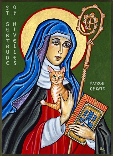 Saint gertrude. Today is Wednesday, May 8, 2024. St Gertrude the Great was also referred to as Gertrudis of Helfta. She was a Benedictine nun born on January 6 1256 in Eisleben, Thuringia, Germany, and died in 1302 in Helfta, Saxony, Germany. We celebrate her feast day on November 16 every year in the Catholic Church. St Gertrude the Great is the Patron Saint ... 
