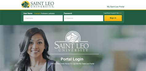 Saint leo portal login. Registration. Current students can re-enroll by using Saint Leo University's online registration system, eLion, at https://elion.saintleo.edu or contact Student advising at (877) 856-2144. Before official registrations are completed, course selections are checked to make sure that the necessary prerequisites are met. 