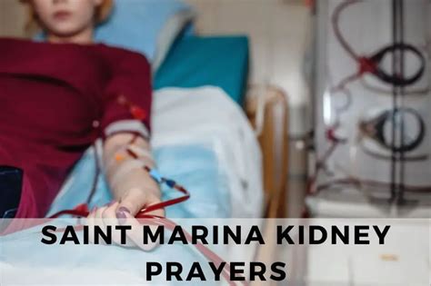 Saint marina kidney prayer. St. Marina. Saint Marina was born into a family of nine children. Her mother died early in age, so her father hired a nanny to care for the children. Marina’s parents had been noble pagans in the community, but her nanny was a devout Christian and taught her about the faith. She grew to adhere to the Christian faith after learning these ... 