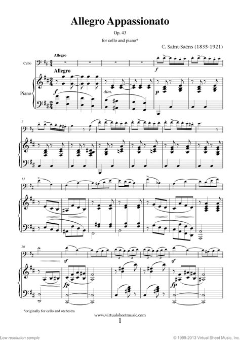 Saint saens camille allegro appassionato op43 for cello and piano. - Tri axle side tipper sevice manual.