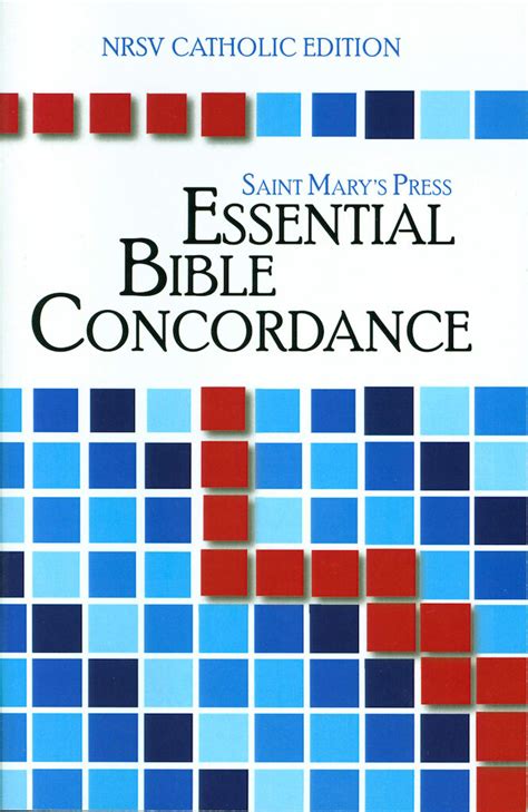 Read Online Saint Marys Press R Essential Bible Concordance By Brian Singertowns
