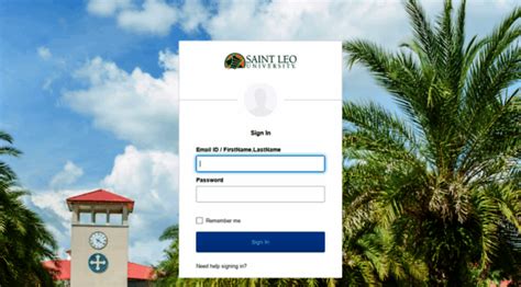 Saintleo.okta. To register, please fill out the form below and hit submit. If you already have a Username and Password, please login now. Please note: Password must be at least 8 characters in length and must contain one lowercase letter, one uppercase letter, and one numeric or special character, such as 1, 2, 3 or $, #, %, *. New User Registration. Title 1: 