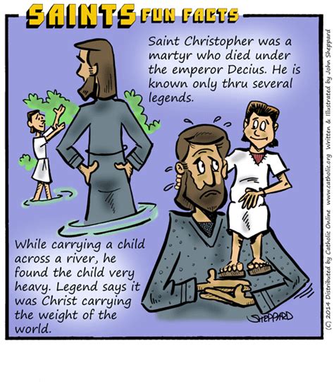 Saints Fun Facts: St. Christopher - Saints & Angels