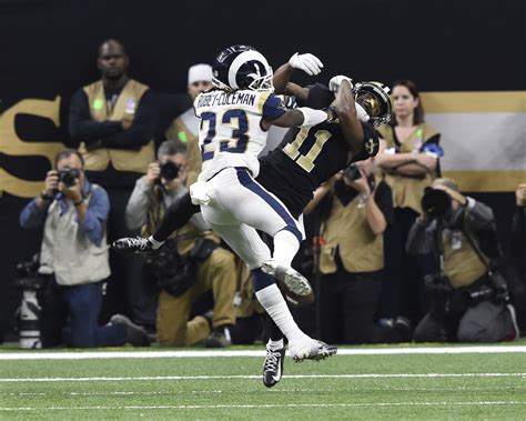 Saints vs rams. The Los Angeles Rams boosted their postseason hopes as they staved off a New Orleans Saints comeback in the fourth quarter and held on for a 30-22 victory on Thursday Night Football.. The Saints ... 