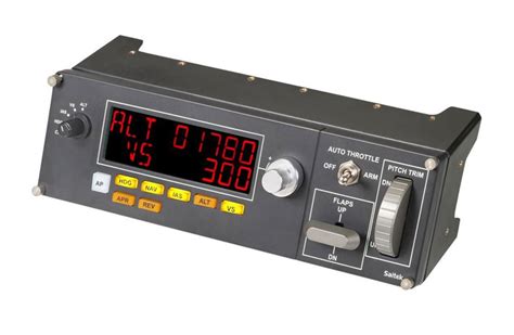 Saitek multi panel microsoft flight simulator 2020. 0.  Full Autopilot panel with asso...