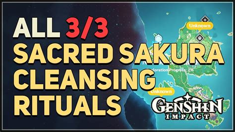 Here is the complete quest guide: [Complete Guide] Cleansing Defilement | Sacred Sakura Cleansing Ritual (Part-1) | Genshin Impact https://youtu.be/O7gu2pNyZ.... 