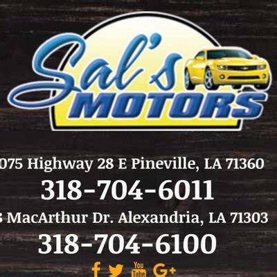 Sal's motors pineville. Things To Know About Sal's motors pineville. 