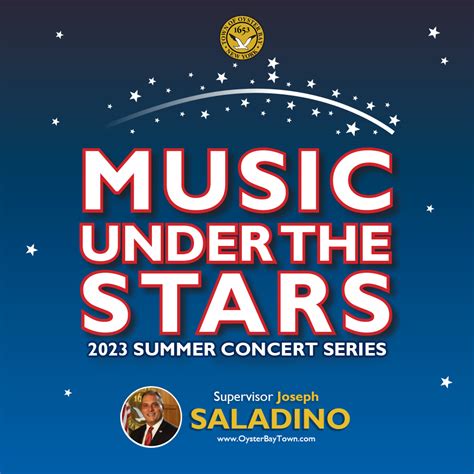 Saladino Announces 2019 Free Summer Concert Series Town of Oyster Bay