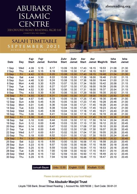 Salah time in my location. Masjid Ibrahim. Address: 4928 E Tropicana Ave, Las Vegas, NV 89121, United States. Phone number: +1 702-433-3430. Masjid Ibrahim is a mosque located in the eastern part of Las Vegas. It is a modern facility that offers daily prayers, Friday sermons, and Islamic education classes. The mosque has separate prayer halls … 