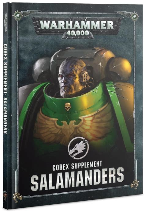 Salamanders codex supplement 9th edition.  Perfect for Warhammer enthusiasts looking to enhanc...