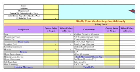 Salary Calculator Template Excel Templates Excel Spreadsheets Excel Templates Excel