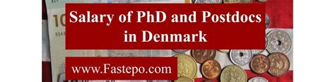 Salary of PhD Students and Postdocs in Denmark Fastepo