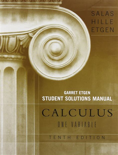 Salas calculus 9th edition solution manual. - Eudised thésaurus multilingue pour le traitement de l'information en éducation.