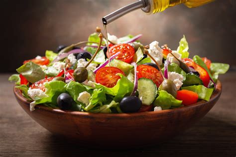 Salata salads. Jump to Recipe. This post may contain affiliate links. Please read our disclosure policy. My traditional Lebanese Salad (salata) is a crisp salad of romaine, cucumbers, onion, and tomato with a garlicky, lemony … 