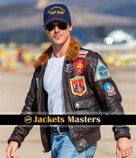 Sale On Top Gun Leather Jacket Tom Cruise Maverick Jacket