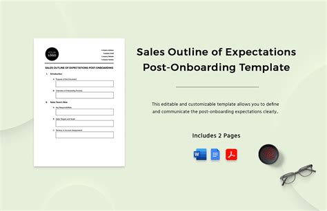 Sales Expectations Template